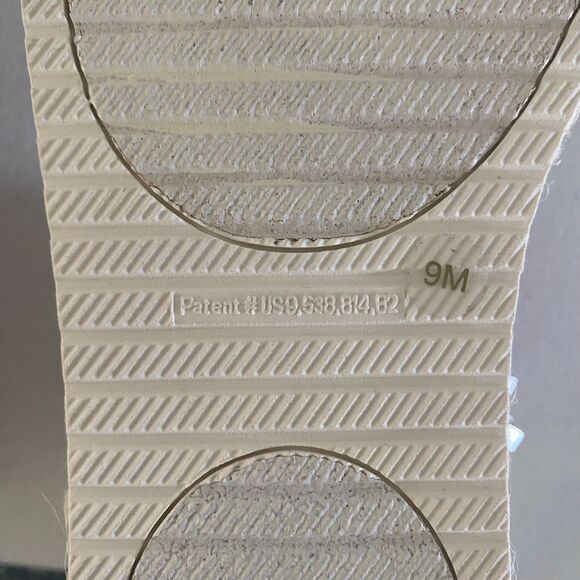 New Gianni Bini Rainbow Studded Platform Espadrille Sandals Ankle Straps Size 9M - Picture 13 of 14